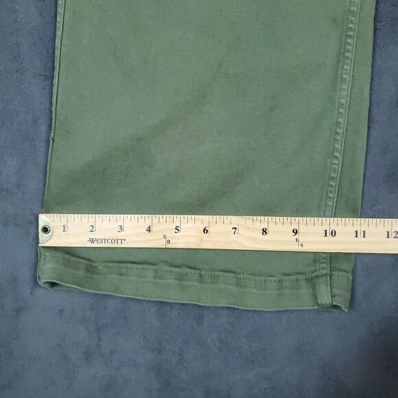 Vineyard Vines Pants Womens 36 Green High Rise Wide Leg Casual Stretch Modern - Picture 9 of 14